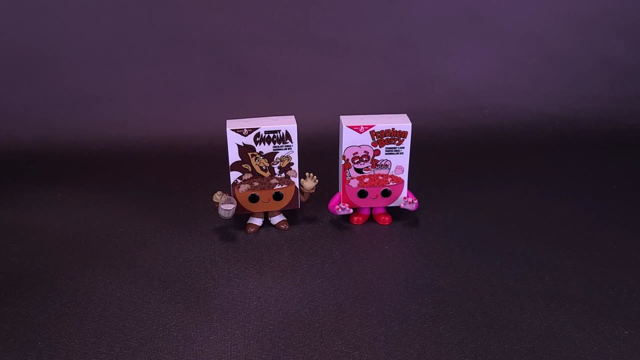 Funko Pop! Foodies Count Chocula and Frankenberry Cereal