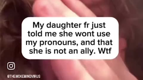 My Daughter Won't Use My Pronouns! 🏳️‍⚧️ #shorts #lgbt #lgbtq