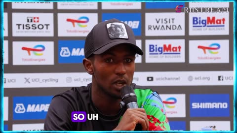 Biniam Girmai short interview according to the UCI World championship 2025