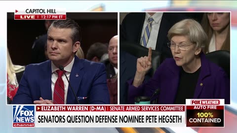 Pete Hegesth spars with Sen. Warren in HEATED exchange