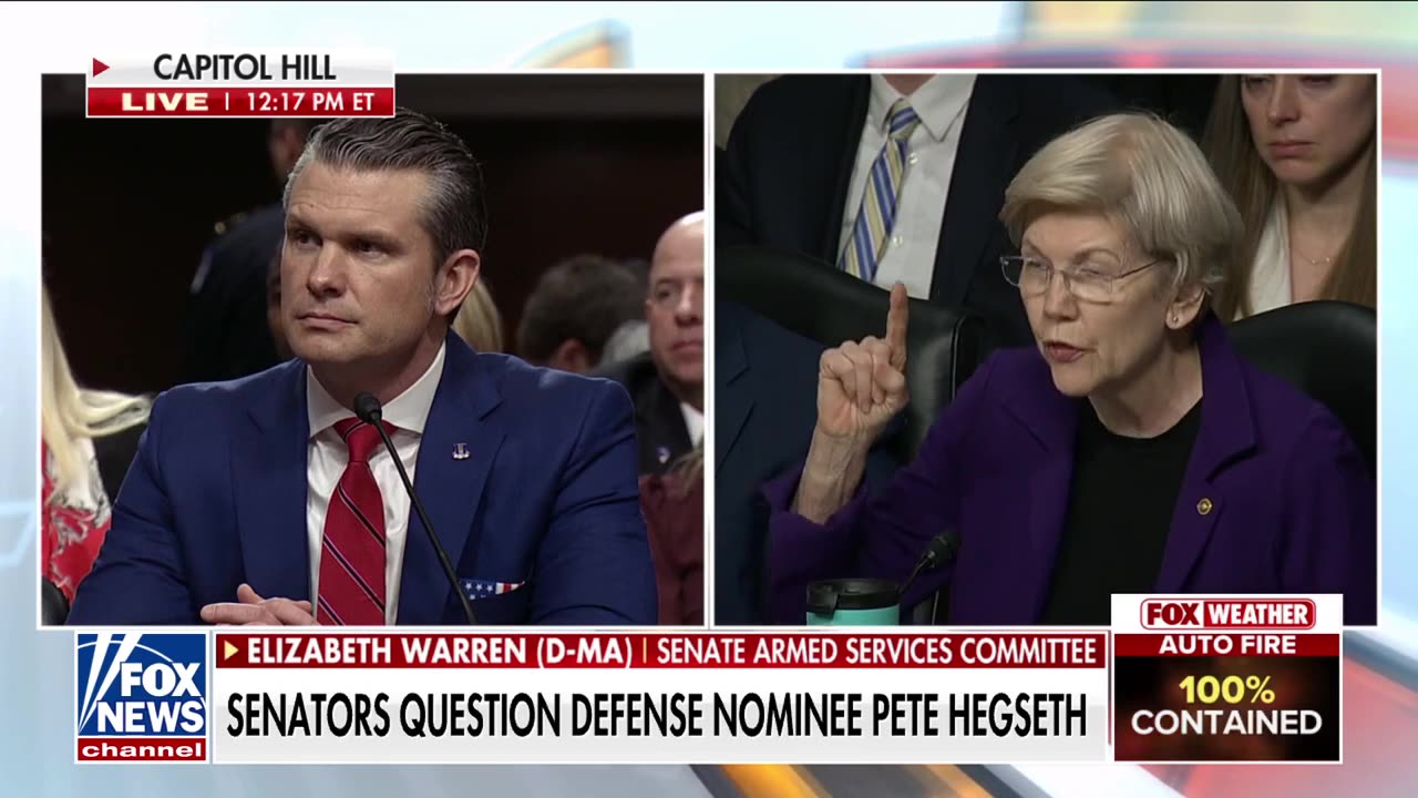 Pete Hegesth spars with Sen. Warren in HEATED exchange