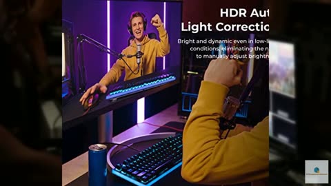 OBSBOT Tiny PTZ 4K Webcam, AI Powered Framing & Autofocus, 4K Video Conference C