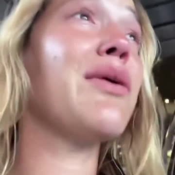 Olivia Ponton CRIES at Paris Airport After Getting Lost