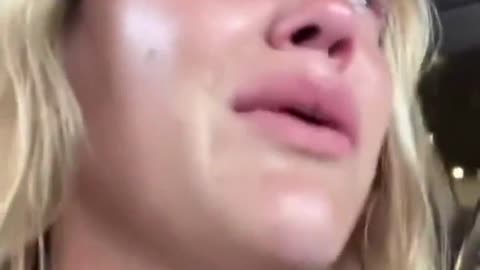 Olivia Ponton CRIES at Paris Airport After Getting Lost