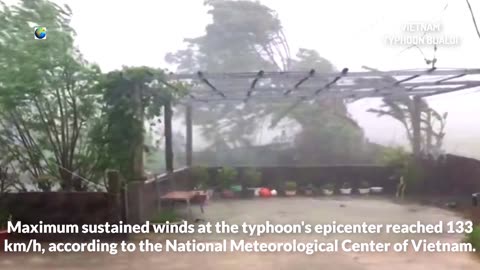 Un puissant typhon du Pacifique a dévasté et inondé le Vietnam