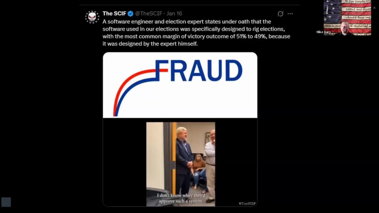 FAITH over Fear: Jan 20, 2026: Election Integrity and the Venezuela Connection.