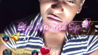21 live showing bruises n marks after fight with Droski 9/23/25 #bigoclipandsip
