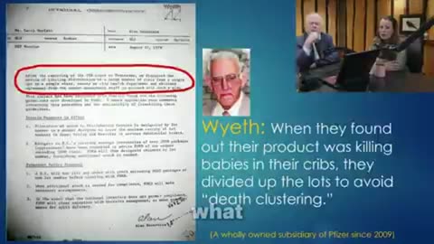 This is disgusting In 1978, 11 infants died of SIDS in Tennessee after receiving a DTP vaccine..