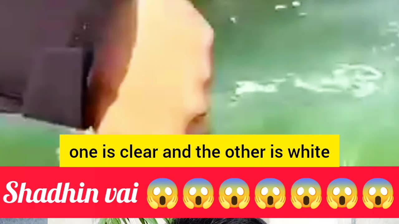 🌊 “এক সাগরে দুই রঙের পানি – Allah’s Sign of Power” 🌙