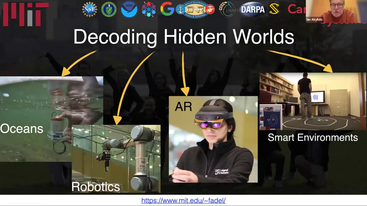 ITU (J-FET) AKILDIZ Decoding Hidden Worlds: Unprecedented Sensing and Connectivity for Climate, Robotics and Smart Environments