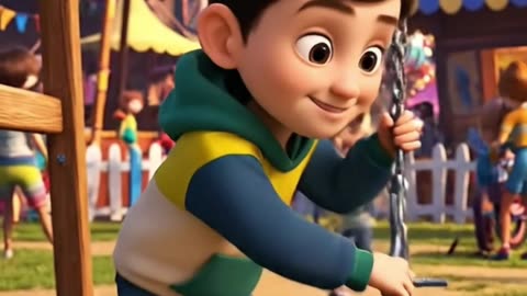 Naughty Ali at the Village Fair