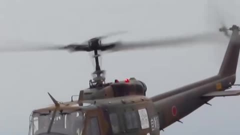 Bell UH-1 Iroquois of the Japanese Self-Defense Forces.