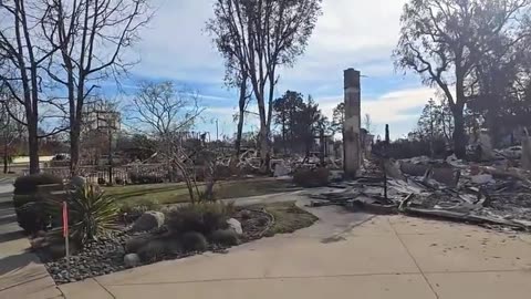 Horrific Footage Of The Aftermath Of The Pacific Palisades Fire