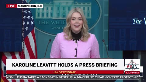 FULL: Karoline Leavitt Holds a MAHA Press Briefing - 01/07/26
