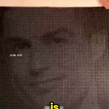 Unbelievable! This Man Creates Ronaldo's Face with Just Dice!