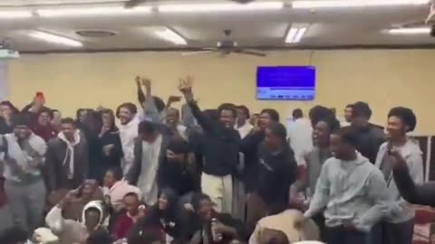 "ALLAH AKBAR!" Screams Room Full Of Primitive Blackoids