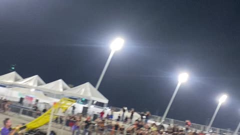 Motocross Competition Jump Malfunction