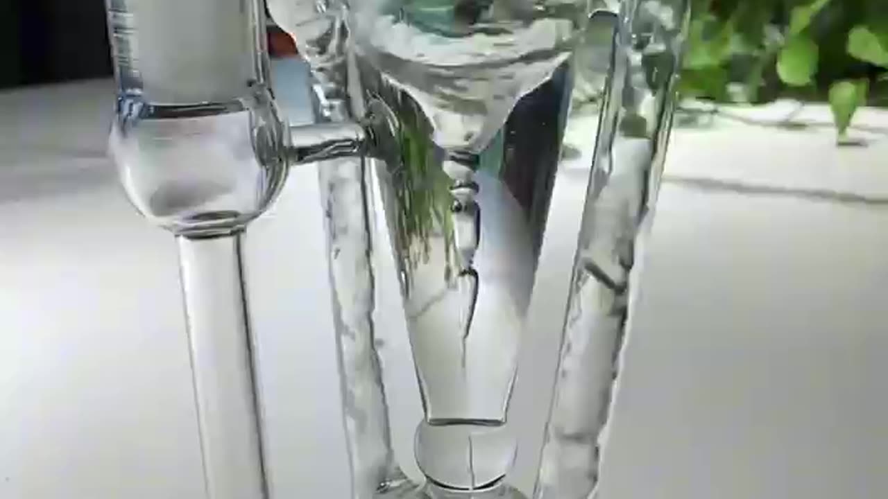 Phoenix Star Dual-Arm Recycler Bong with Glycerin Coil #bongguy #420