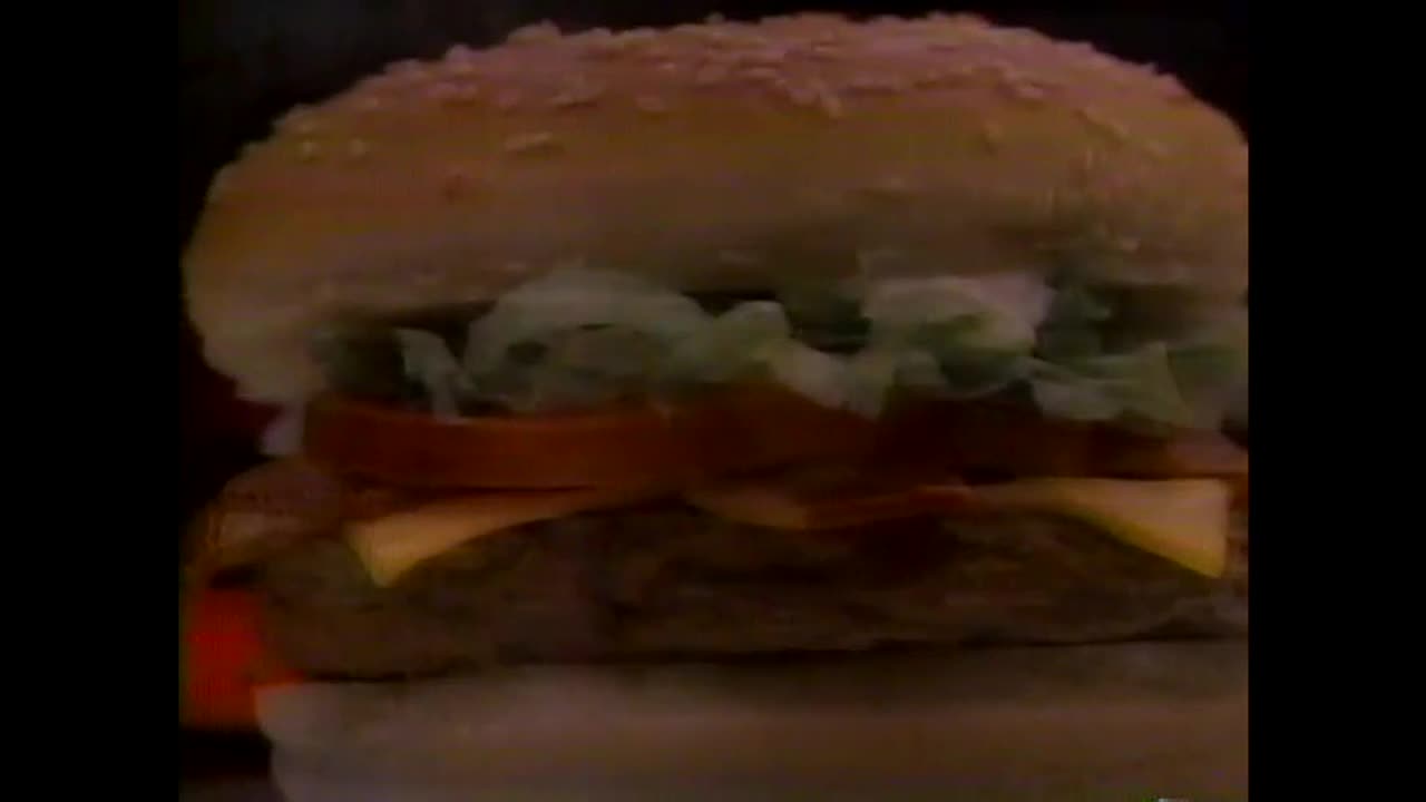 March 31, 1986 - Quarter Pound Cheeseburger at Hardee's