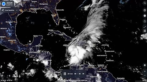 Major Hurricane Melissa 2025 - Zoom Earth (II)