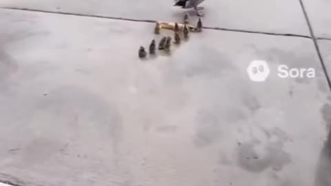 Funny duck