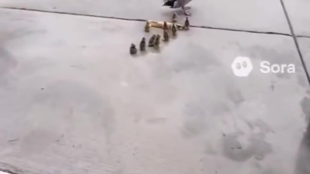 Funny duck