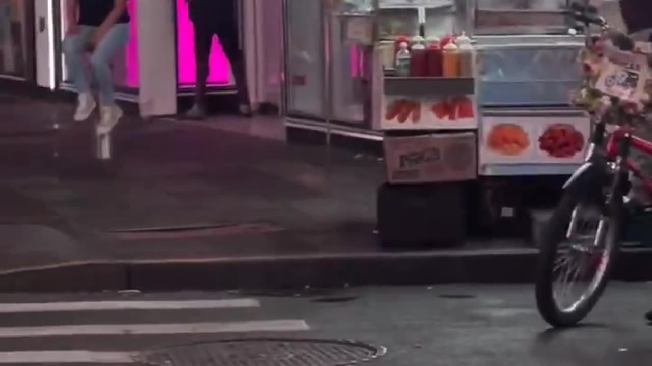 Usual suspect throws his urine at others.