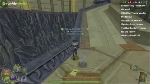 Another snow day of a lot of spiral scene and mostly mooshu again| wizard101(console)