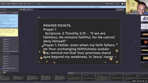 Power To Triumph || October 28, 2025 || Let God Be True Always