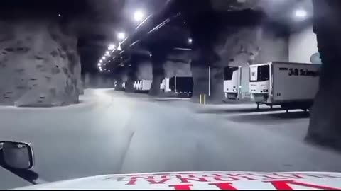 Truck driver films himself driving into one of America’s underground cities, Springfield, Missouri!