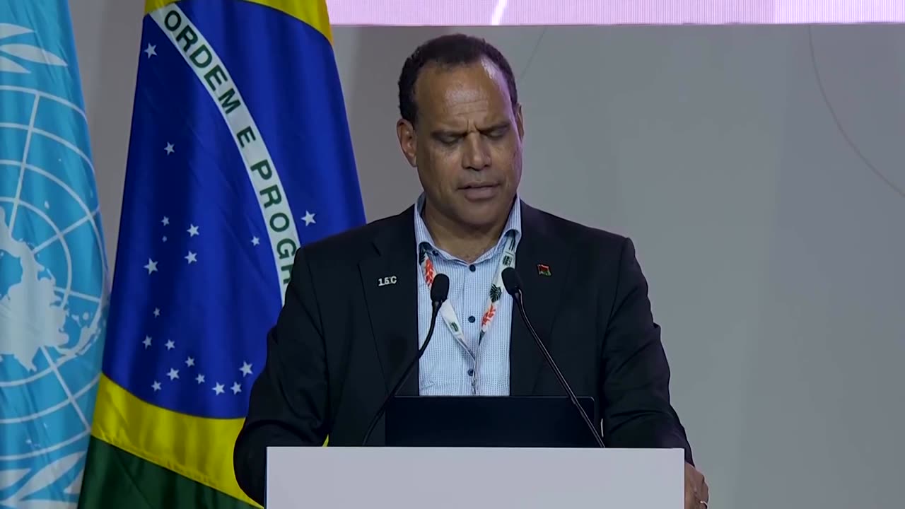 Fiji urges world to hold the line at 1.5 degrees Celsius at COP30