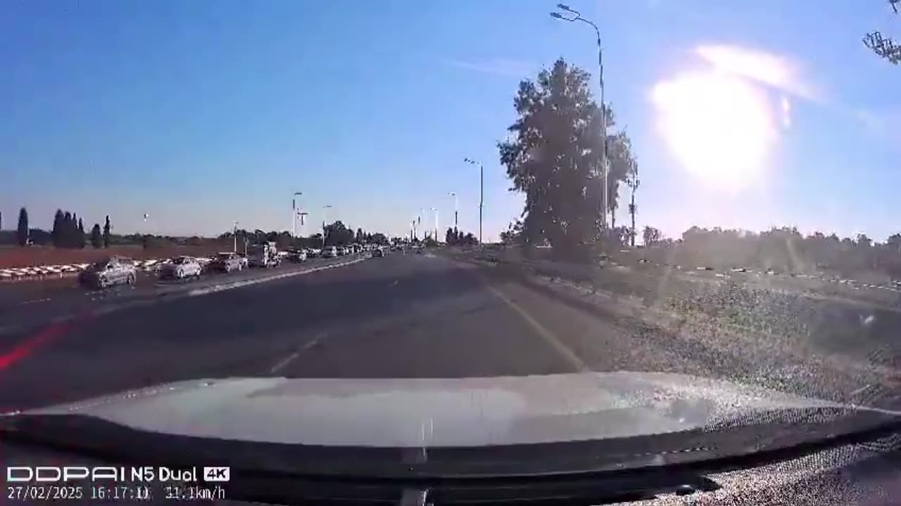 Watch the footage: A dashcam captures the moment the terrorist