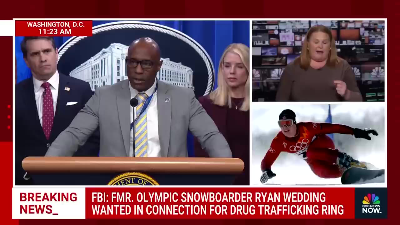 FBI says former Olympian Ryan Wedding is wanted in connection with drug ring