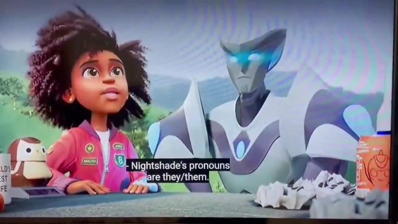 IT GETS WORSE... Transformers Earthspark, a show for CHILDREN on Netflix ,