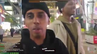 Streamer Johnny Somali dares the people of Korea to take a swing at him
