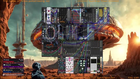 Gaming with VCV Rack Ambient 🙏 Meditative Sound 🕉 For Inner Peace ☮