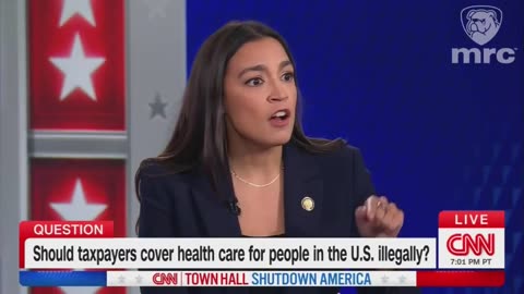 DUCK AND COVERAGE: AOC Sidesteps Question on Illegal Immigrant Healthcare — Again