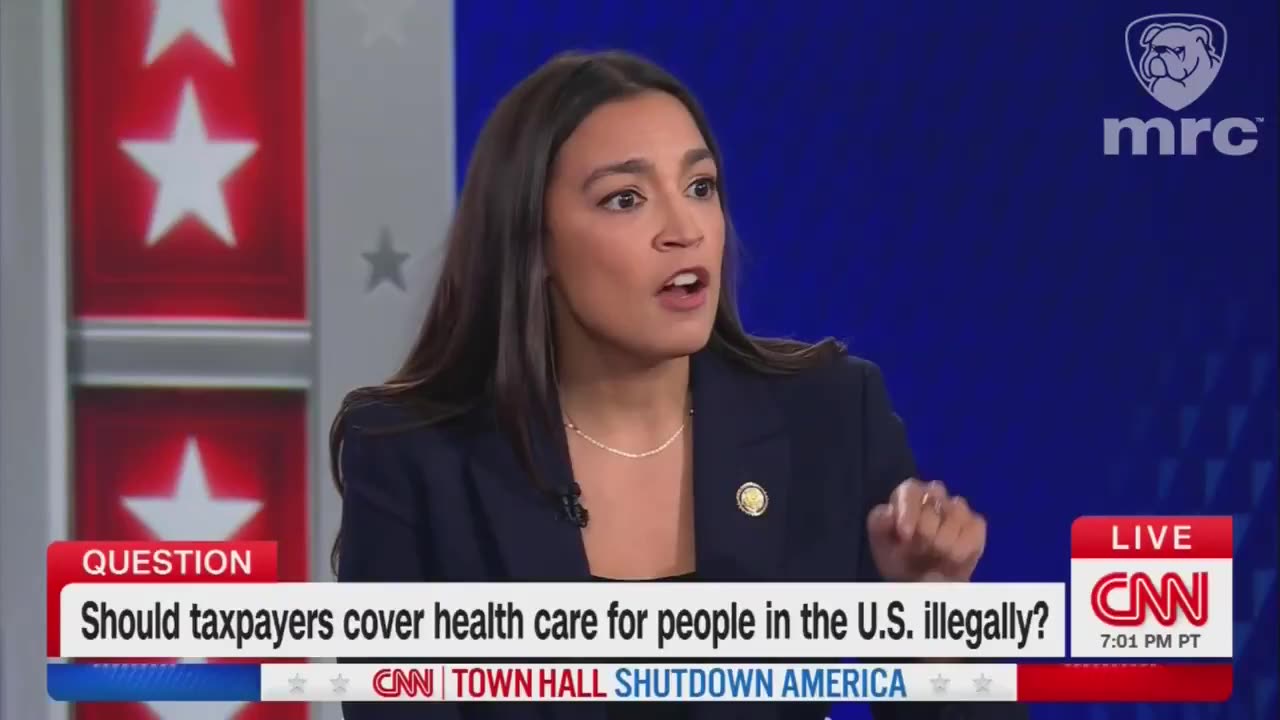 DUCK AND COVERAGE: AOC Sidesteps Question on Illegal Immigrant Healthcare — Again