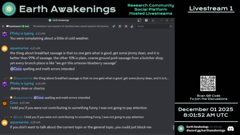 Earth Awakenings - Livestream 1 - #4183