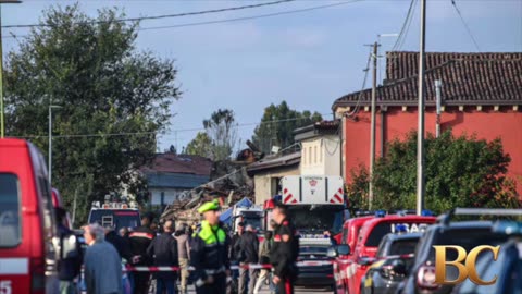 Blast kills three police officers trying to evict siblings from house in Italy