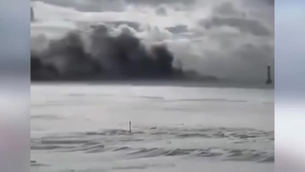 A newly surfaced video captures the dramatic moment Delta Flight 4819