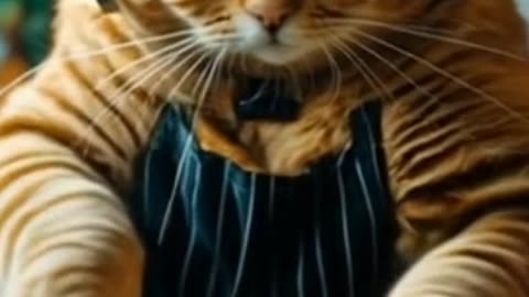 Cat chefcat cute