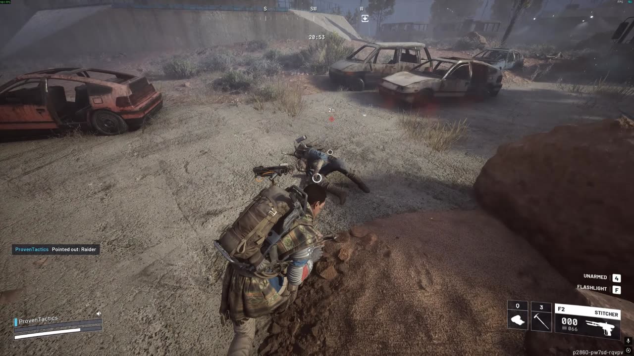 Hey, A downed raider. Over here.