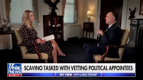 FULL LARA TRUMP DAN SCAVINO INTERVIEW - Rare Dan Scavino interview