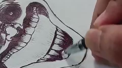 Troll face drawing, 5 second, 30 second and 2 hours.