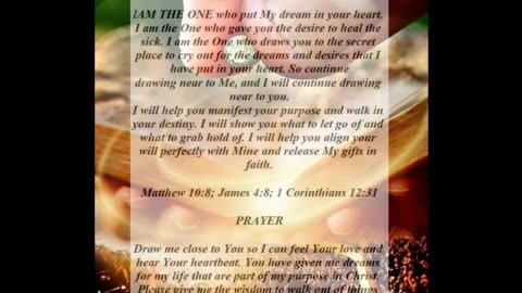 I Have Put My Dreams In Your Heart