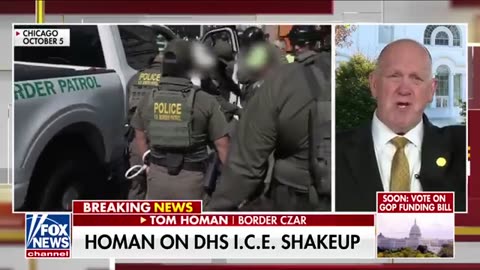 TEAR GAS FIRESTORM_ Border czar Homan stands firm behind Chief Bovino amid tear gas use