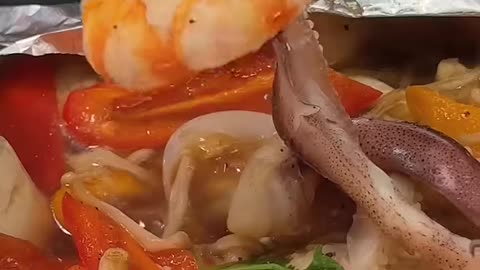 Unique and Super Delicious Seafood Hotpot