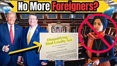 Florida Congressman Randy Fine Drafts NEW BILL to REMOVE Foreign Citizens from Congress!