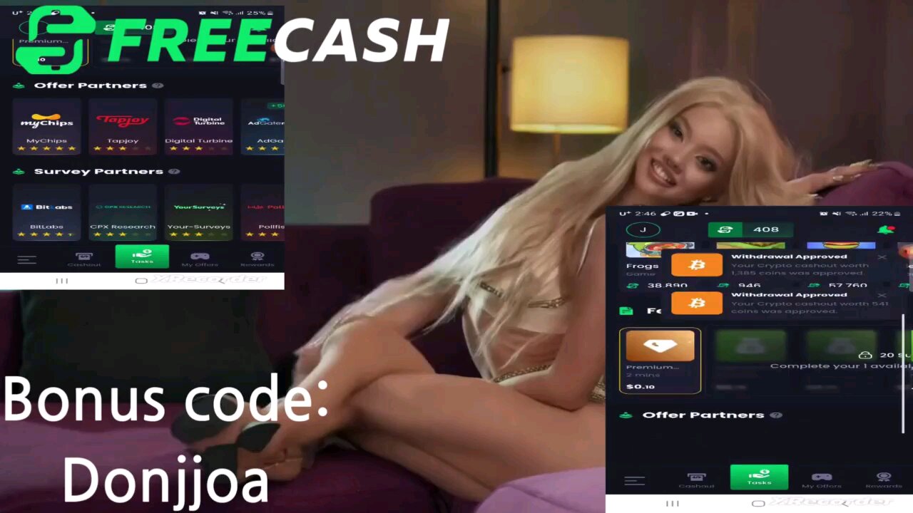 Legit survey app(Free cash)